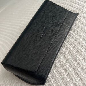 Celine Chunky Rectangle Acetate Sunglasses